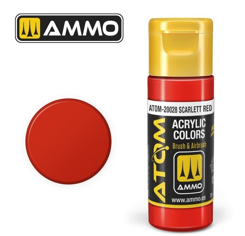 ATOM-20028 Scarlett Red